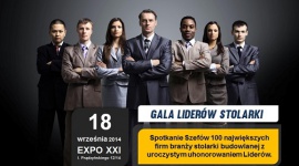 Gala Liderów Rynku Stolarki ponownie na Warsaw Build BIZNES, Gospodarka - Gala Liderów Rynku Stolarki 2014 odbędzie się podczas targów Warsaw Build organizowanych przez firmę Lentewenc.