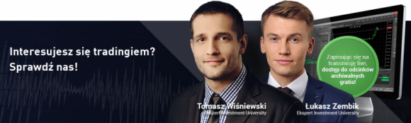 Zobacz jak profesjonalni traderzy inwestują na żywo na rynku finansowym BIZNES, Finanse - Już dziś, 6 maja 2015 r. o godz. 19:00, dwóch profesjonalnych traderów z Domu Maklerskiego TMS Brokers zaprezentuje swoje strategie rynkowe podczas inwestowania na rynku finansowym. Traderzy będą mieli do dyspozycji rachunek maklerski zasilony kwotą 30 000 PLN.