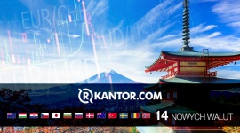 14 nowych walut w ofercie Rkantor.com