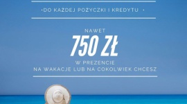 BANCOVO. rozdaje klientom prezenty na wakacje BIZNES, Finanse - Nawet 750 złotych w prezencie do pożyczki lub kredytu ? to nowa promocja BANCOVO. Mechanizm działania jest niezwykle prosty: za każde pożyczone 2000 złotych, klienci dostają 50 zł w prezencie. Maksymalna kwota jaką można otrzymać to 750 zł.