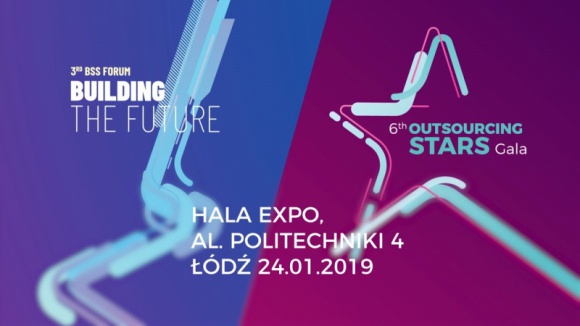 Gala Outsourcing Stars i BSS Forum w łódzkiej hali EXPO BIZNES, Gospodarka - 24 stycznia w łódzkiej hali EXPO odbędzie się trzecia edycja BSS Forum oraz szósta Gala Outsourcing stars