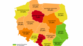 Wskaźnik rzetelności polskich przedsiębiorstw ? najuczciwsi na wschodzie i połud