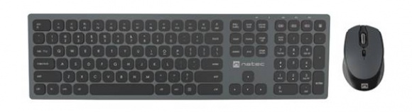 Uwolnij się od kabli! Bezprzewodowe nowości od Natec - klawiatura Dolphin i mysz IT i technologie, BIZNES - Wygodne, praktyczne i trwałe - tego na ogół oczekuje się od wykorzystywanych na co dzień peryferiów. Zaprezentowane przez firmę Natec klawiatura Dolphin i mysz Osprey mają spełniać powyższe wymagania, dodając do nich elegancję i dającą swobodę bezprzewodowość.